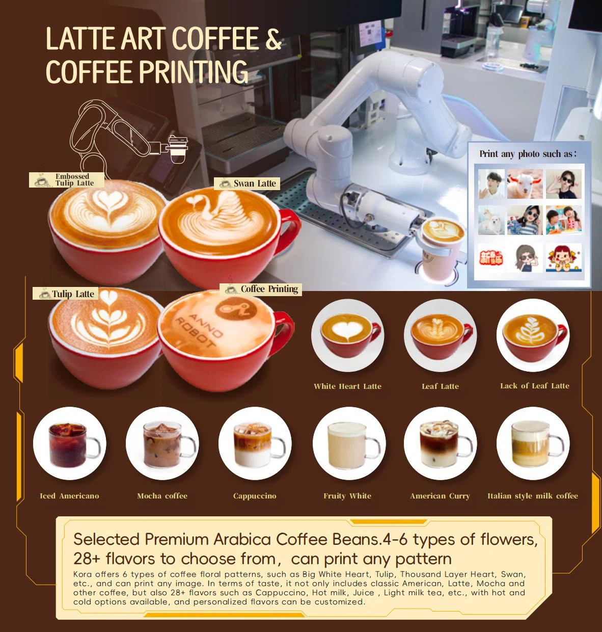 coffee flavor printing coffee flavor printing